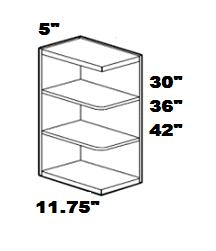 Kitchen Wall Shelves on Note  Min  Coverage 39  Max Pull To 50