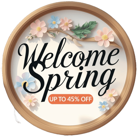 Welcome Spring Sale logo