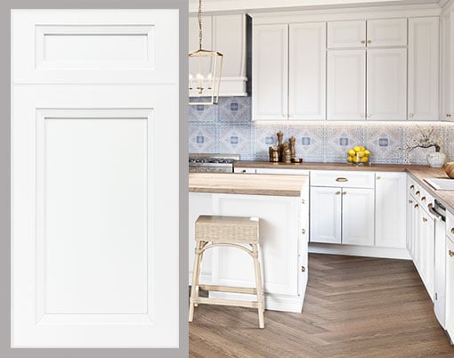 Timeless White Ready to Assemble Kitchen Cabinets