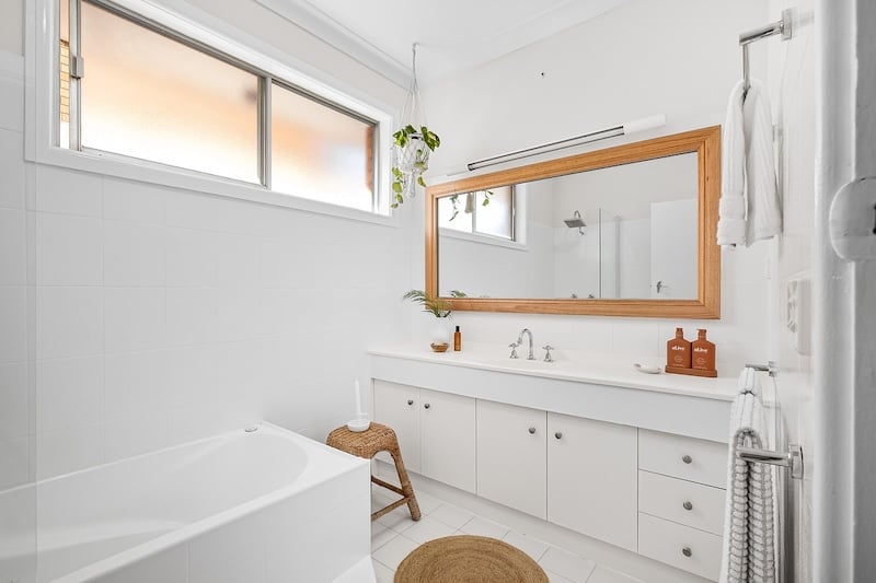 Bathroom Cabinet Colors - Pure White